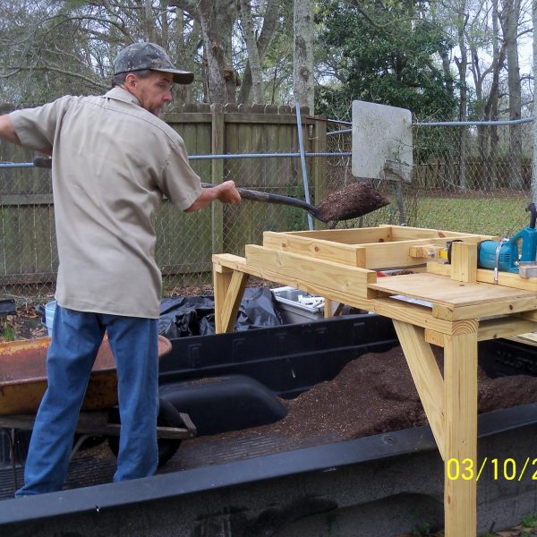 DIY Soil Sifter a Clever Motorized Invention GardensAll
