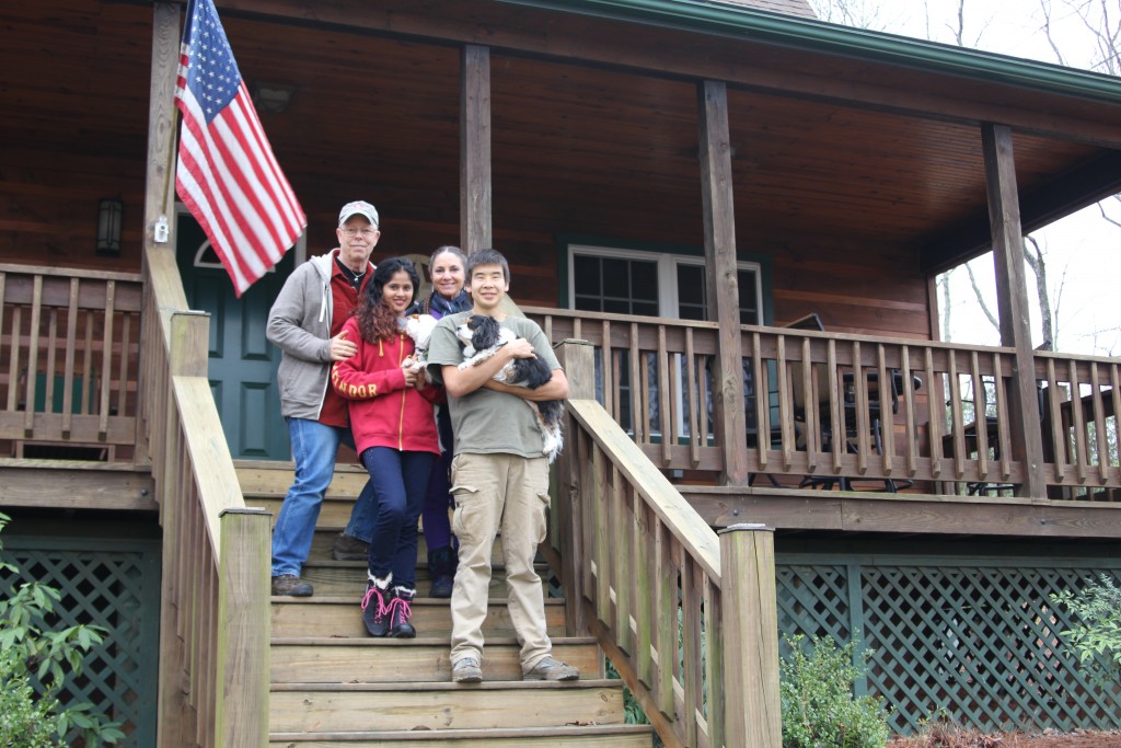 the Alderson family cabin