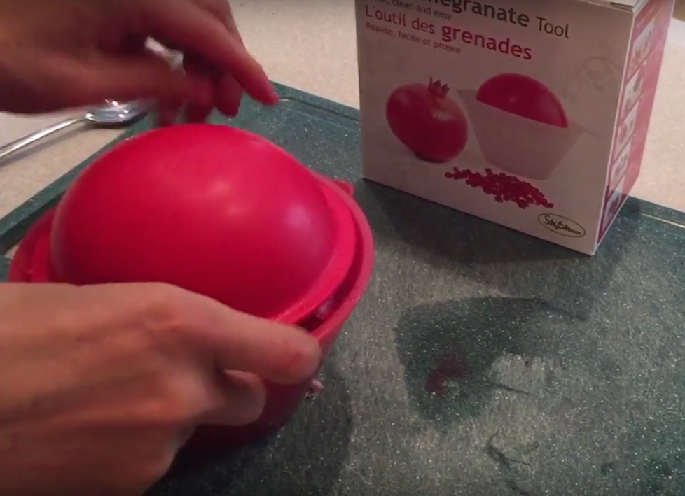 pomegranate deseeder tool; cover
