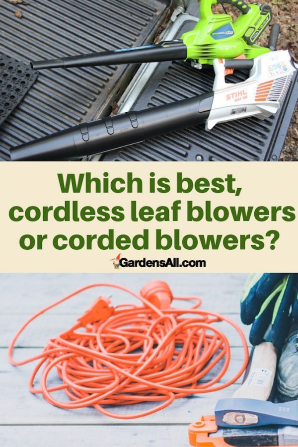 Cordless Leaf Blower Stihl versus Greenworks