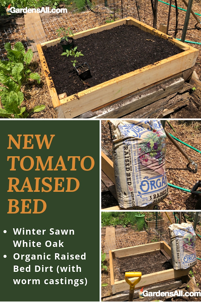 "Added boards to make a deeper bed for tomatoes" #gardening #ideas #backyard #landscaping #projects #layout #boxes #container #beds #ideas #tips #outdoor #diy #garden #easy #forbeginners #creative #plants #howtogrow #homemade #tools #vegetables #planters #decorations #simple #outdoorideas #howtomake #awesome #budget #design #tomatoes