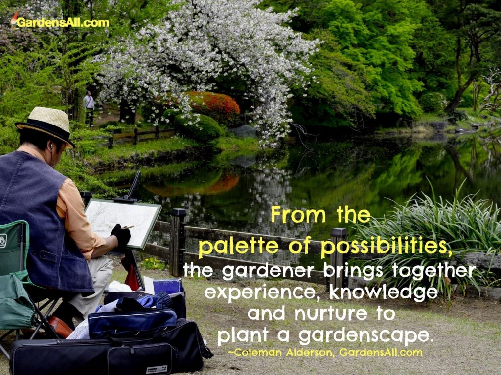 From the palette of possibilities