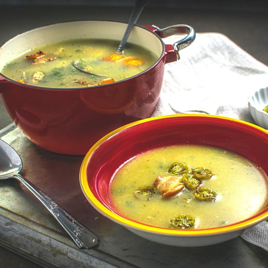 green tomato soup Italian