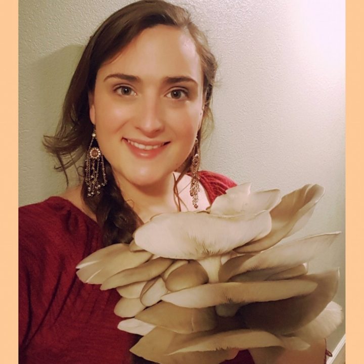 mushroom farmer, Sarah brackney
