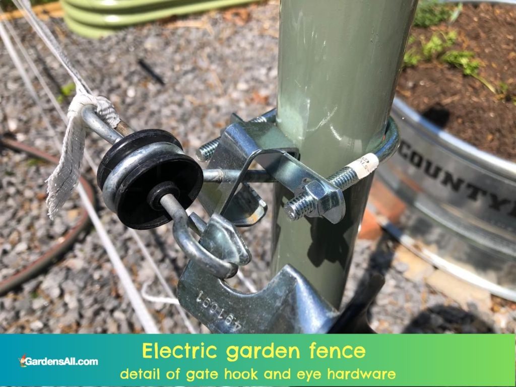 Solar & Electric Garden Fence Kit to Protect Your Crops from Critters